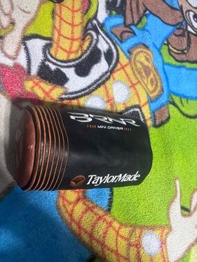 TaylorMade Black and Copper Mini Driver Headcover